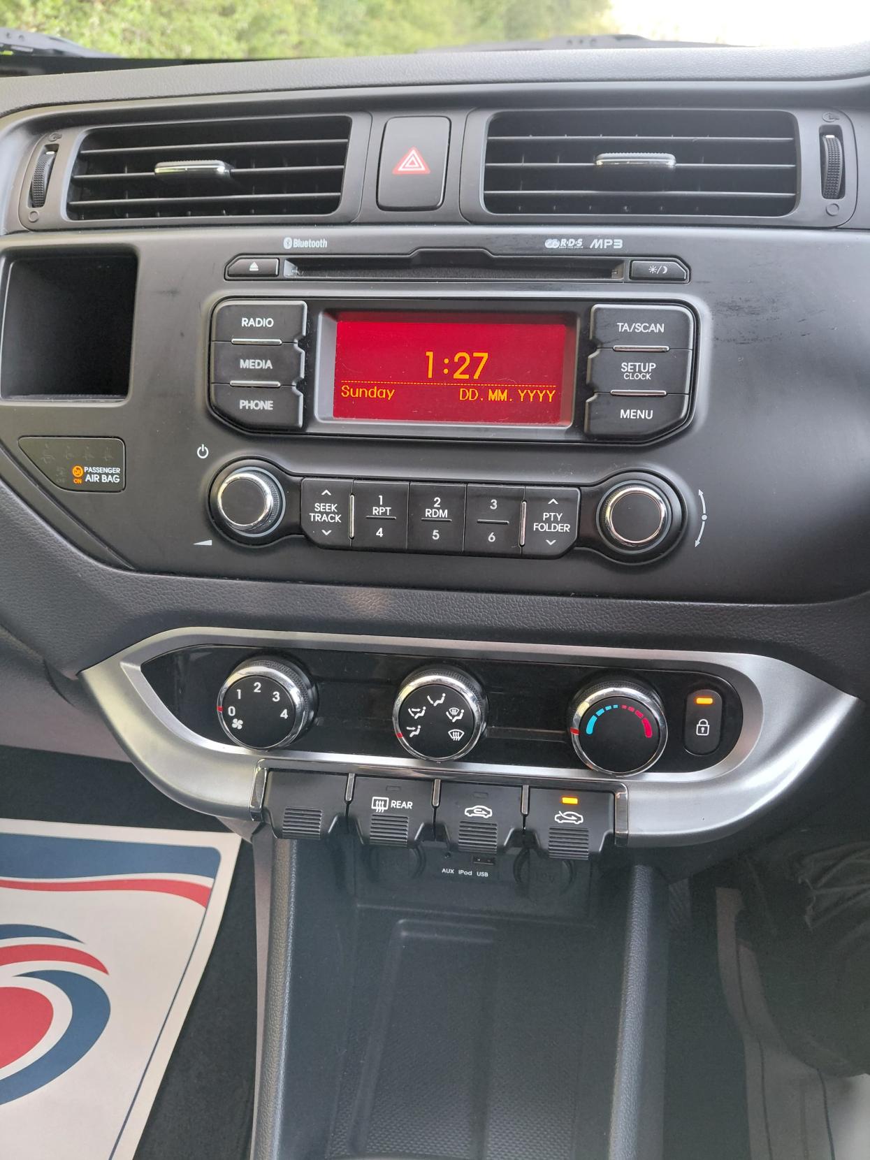 Kia Rio 1.25 1 Hatchback 3dr Petrol Manual Euro 5 (84 bhp)