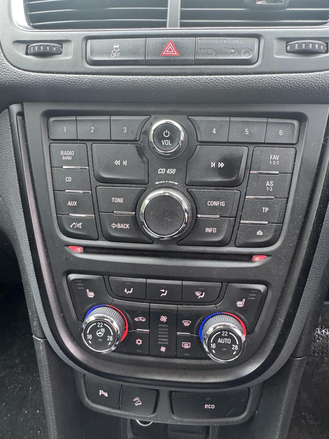 Vauxhall Mokka 1.4T SE SUV 5dr Petrol Manual 2WD Euro 5 (s/s) (140 ps)